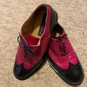 Steven by Steve Madden Pink and Black Oxfords 👞
